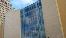 Exterior view (facing State Street) of the Downtown Campus